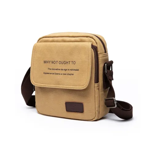 MOYYI Холст Сумка через плечо Стандартная Мужская Хаки