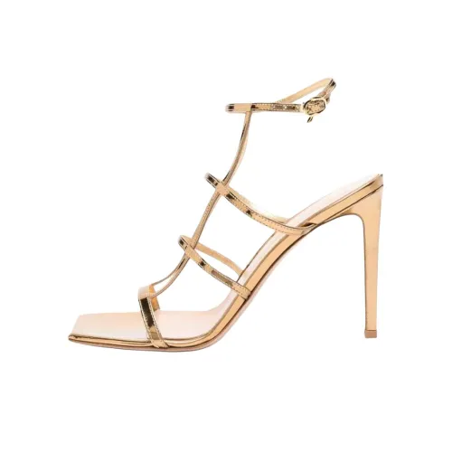 GIANVITO ROSSI Сандалии в римском стиле, золотые, женские