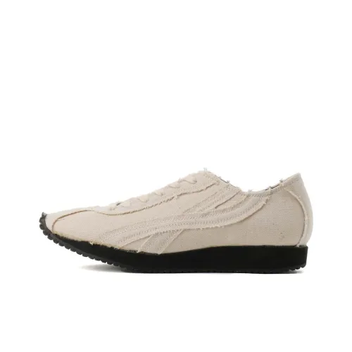 Yohji Yamamoto Низкий топ кеды мужские цвет слоновая кость