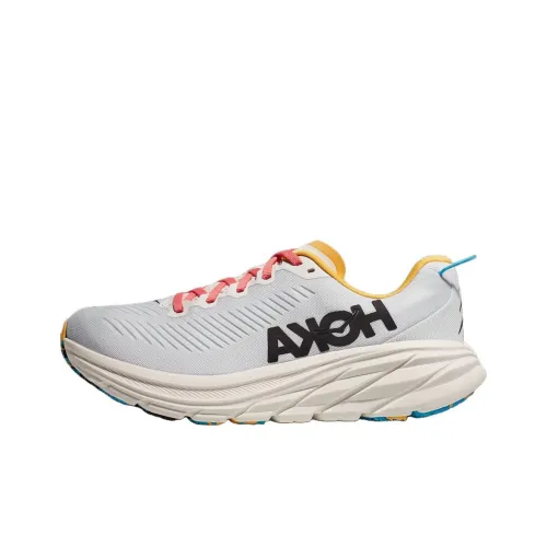 HOKA ONE ONE Rincon 3 Устойчивые к истиранию Дышащие Низкие Кроссовки для Бега Женские Серые