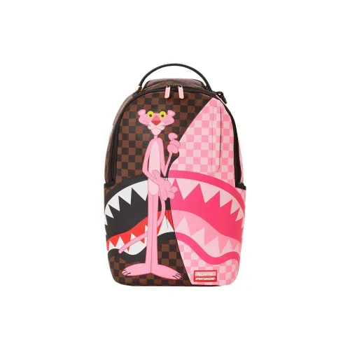 SPRAYGROUND Рюкзак из искусственной кожи женский коричневый розовый
