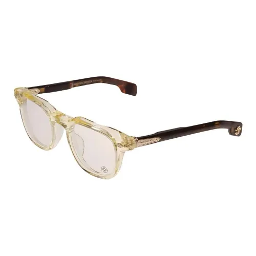 Chrome Hearts Нерегулярная форма Солнцезащитные очки Унисекс Желтый