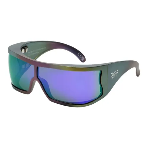 Retrosuperfuture Пластик Нерегулярная форма Солнцезащитные очки Мужской Синий