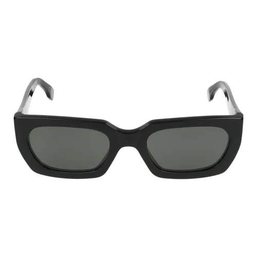 Retrosuperfuture Ацетат Нерегулярная форма Солнцезащитные очки Женские Черный