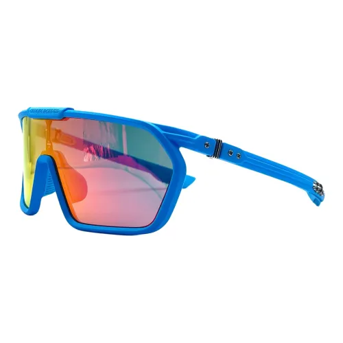 Chrome Hearts Ацетат Нерегулярной Формы Солнцезащитные Очки Мужские Синие