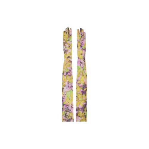 DRIES VAN NOTEN Полиамид, Эластан Перчатки Женские