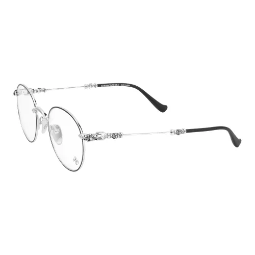 Chrome Hearts Металл Круглые Оправы для очков Унисекс Черный