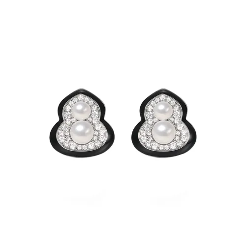 TRPOPO Искусственная жемчужина Серьги-гвоздики Женские