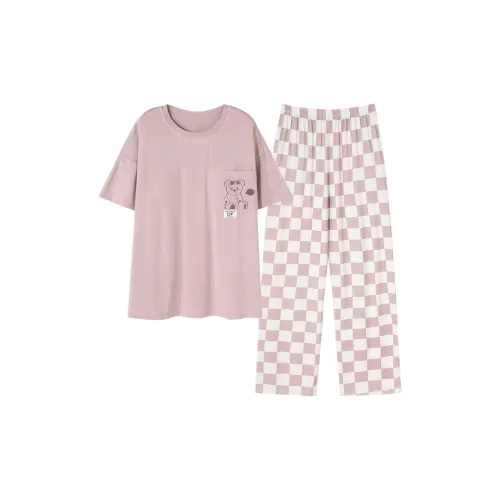 The Story Of The Flower Season Пижамный комплект женский светло-фиолетовый