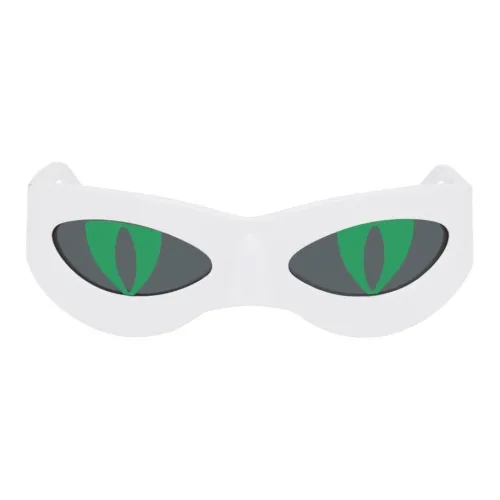 CHARLES JEFFREY Ацетат Нерегулярная форма Солнцезащитные очки Унисекс Белый