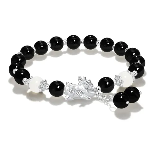 Jodie Kevin Цветное стекло Нефритовые браслеты Унисекс