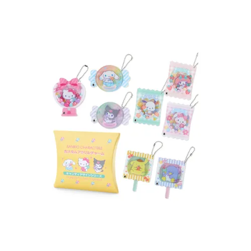 Санрио Kuromi Cinnamoroll Hello Kitty Pochacco Слепые коробки Один Blind Коробка