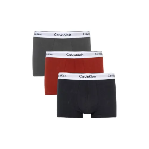 CK Calvin Klein Основная часть 3PK Трусы Европейская версия Мужской 3 упаковки