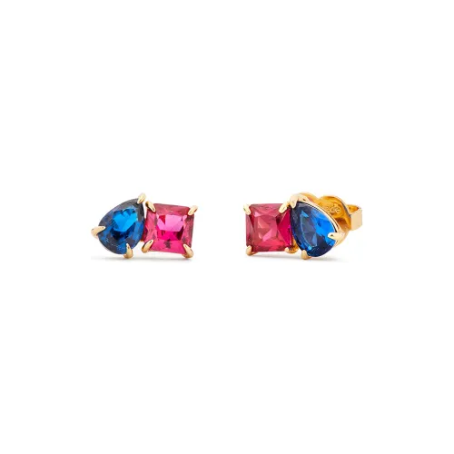 Kate Spade Copper Stud Earrings Women's Multicolor Kate Spade Серьги-гвоздики из меди женские многоцветные