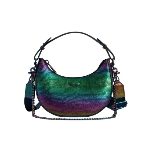 Zadig Voltaire Кожа Одно Плечо Сумка Унисекс Многоцветный Зеленый