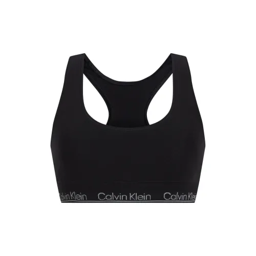 CALVIN KLEIN Рейсербэк Бюстгальтер Брейлетт Европейская версия Женские Черный