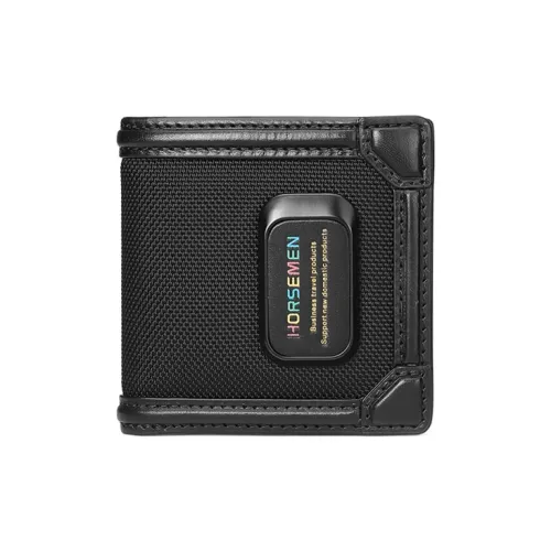 HORSEMEN Баллистический Нейлоновый Короткий Кошелек Стандартный Мужской Черный
