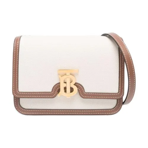 Burberry Сумка через плечо из коровьей кожи с хлопком женская