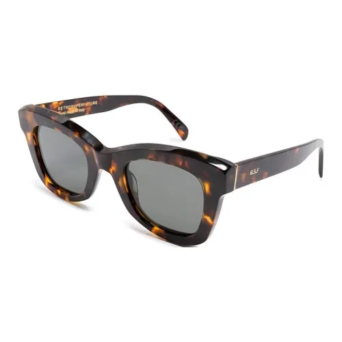 Retrosuperfuture Ацетат Кошачий глаз Солнцезащитные очки Женские Черепаховый