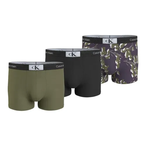 CK Calvin Klein Основная часть 3PK Трусы Европейская версия Мужской 3 упаковки