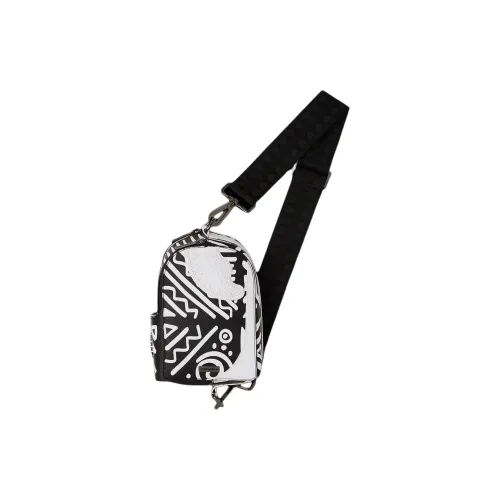 SPRAYGROUND Сумка через плечо из искусственной кожи унисекс белый и черный