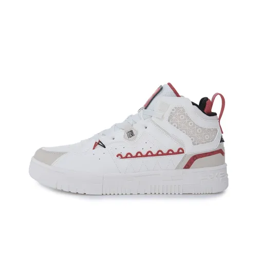 Erke Устойчивые к истиранию низкие кеды для скейтбординга мужские цвет слоновая кость теплый лен