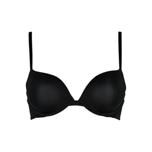 CALVIN KLEIN PUSH UP Plunge Бюстгальтер Европейская версия Женские Черный