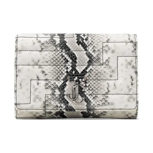 Jimmy Choo Avenue Кожа Одно плечо Через плечо Клатч Женский Серый