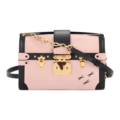 LOUIS VUITTON Основная часть Коровья кожа Мягкая Коробка Маленькая квадратная сумка Сумка через плечо Сумка на плечо Женская