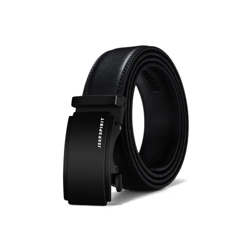 JEEP SPIRIT Сплав Автоматическая пряжка Мужские деловые брюки Ремень Для молодых и средних мужчин Коровья кожа Ремни