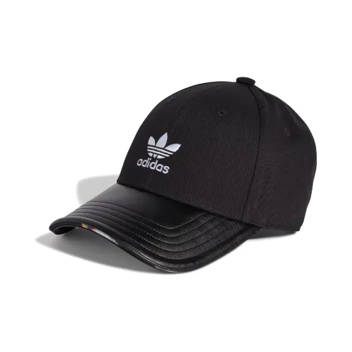 Adidas Хлопок Кепки Унисекс Черный