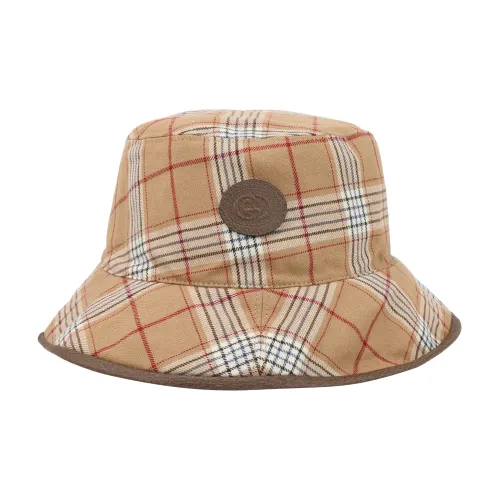 GUCCI GG Шляпы ведра Коричневый Мужской