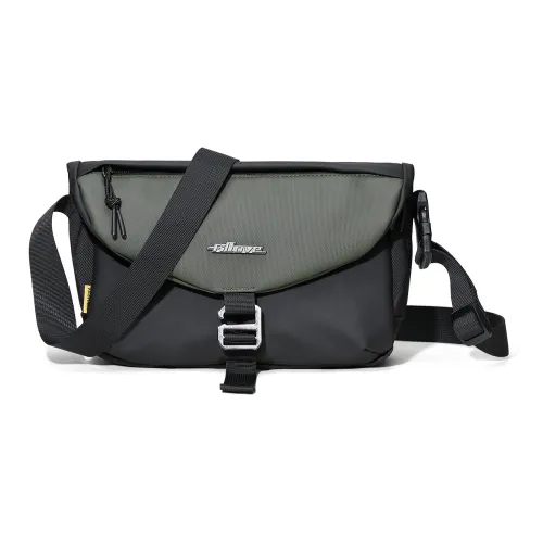Fillove Crossbody сумки Черный и Зеленый Мужской