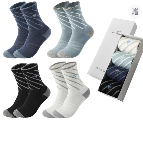 SEPTWOLVES Носки до колена Мужские упаковка из 4 пар + сумка для покупок