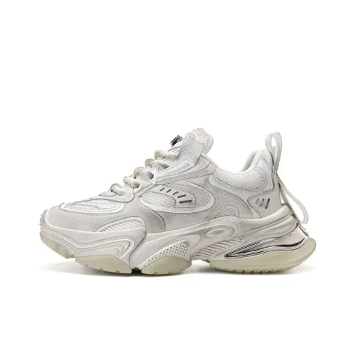 Pmt Nirvana серия массивные кеды Низкий топ Грязно-белый Унисекс