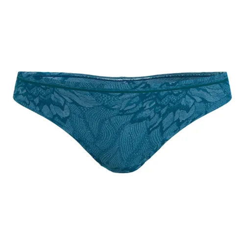 nike Стринг Трусики-бикини Европейская версия Женские 1 упаковка Синий