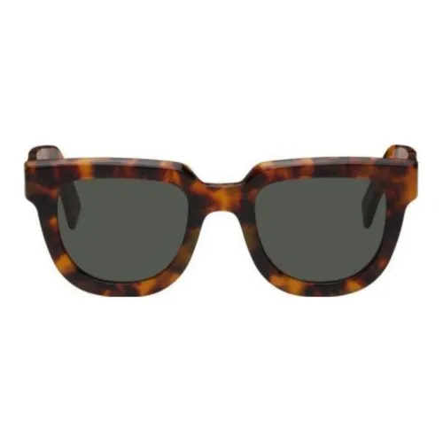 Retrosuperfuture Ацетат Кошачий глаз Солнцезащитные очки Мужской Черепаховый