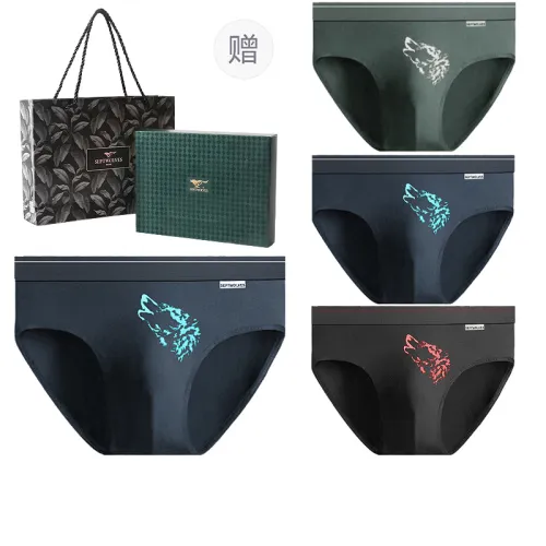 SEPTWOLVES Нижнее белье Подарочная коробка Мужской 3 упаковки Gift Box Set + Сумка для покупок