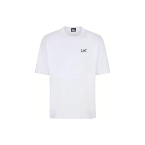 EMPORIO ARMANI EA7 SS23 T Рубашка Мужская Белая