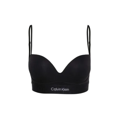 CK Calvin Klein PUSH Вверх Бюстгальтер WF Бюстгальтер Европейская версия Женские Черный