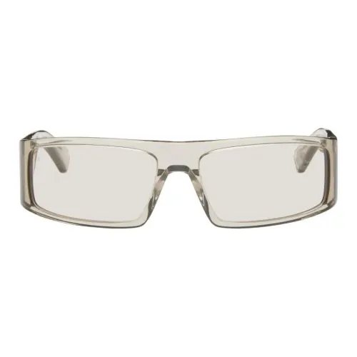 Études Ацетат Прямоугольные Солнцезащитные очки Мужские Бежевые