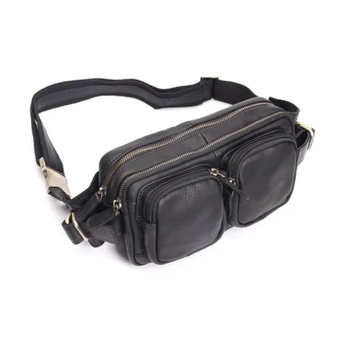 DOSRFINI Сумка из лицевой коровьей кожи окружность талии грудь обычная мужская