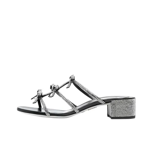 RENE CAOVILLA Caterina Слипоны 3,5 см Женские Черные