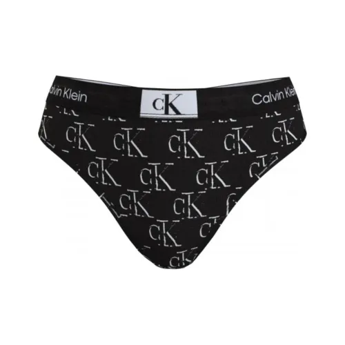 CK Calvin Klein Modern Стринг Нижнее белье Европейская версия Женское 1 упаковка Черный
