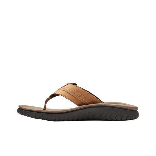 Clarks EVA Шлепанцы Мужские Коричневые