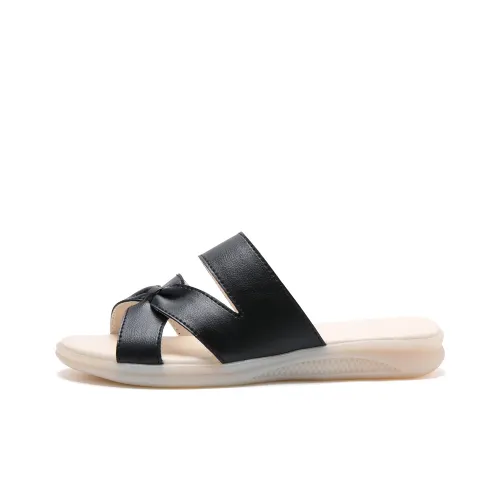 Reivanti Резиновая подошва Slip-resistant Слипоны Женские Черные