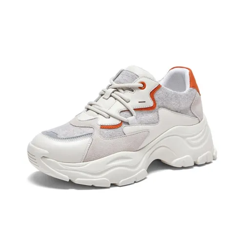 Hush Puppies Высота Увеличивающие Дышащие Низкие Топы Толстая Подошва Женские