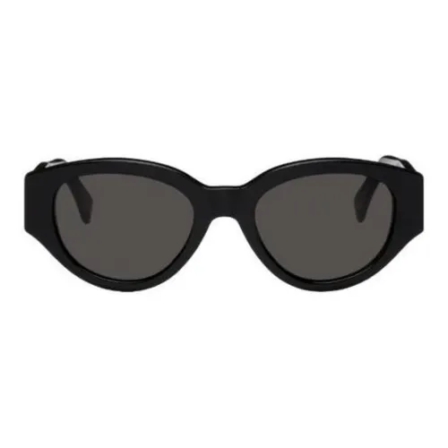 Retrosuperfuture Ацетат Кошачий глаз Солнцезащитные очки Мужской Черный