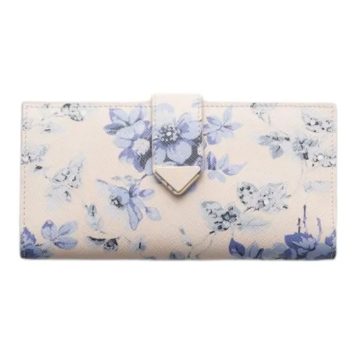PRADA Saffiano кожа кошелек большой женский Very Peri