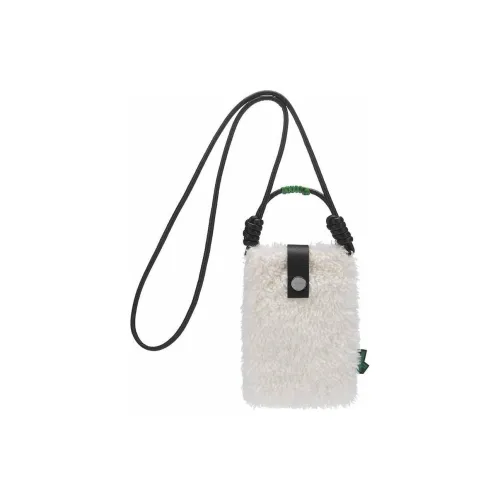 CANOTWAIT_ HEURUEH Коллаборация Полиэстер Чехол для телефона Сумка через плечо Стандартный Унисекс Белый